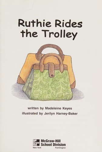 Cover of Ruthie rides the trolley