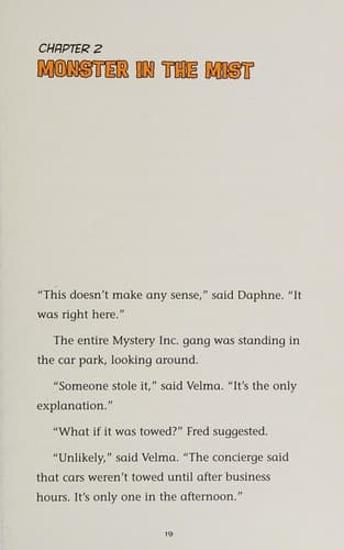 Cover of Mystery of the mist monster