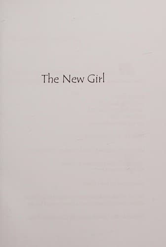 Cover of The new girl