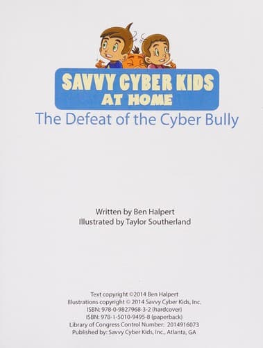 Cover of Savvy Cyber Kids at home