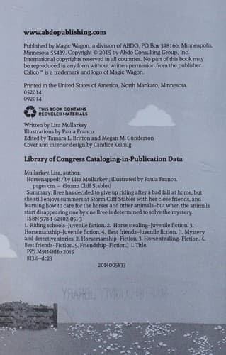 Cover of Horsenapped!
