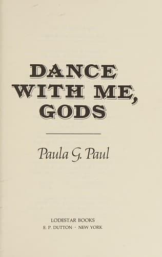 Cover of Dance with me, gods