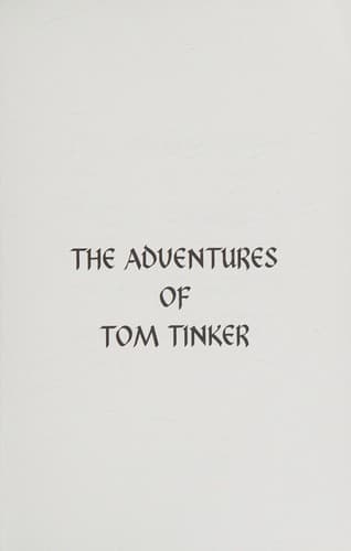 Cover of The Adventures of Tom Tinker