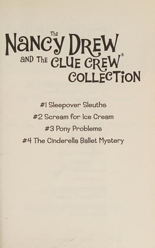 Cover of Nancy Drew and the Clue Crew collection