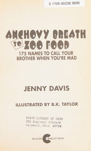 Cover of Anchovy Breath to Zoo Food