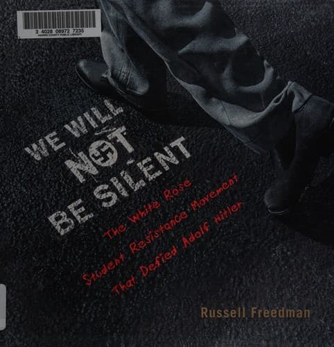Cover of We will not be silent