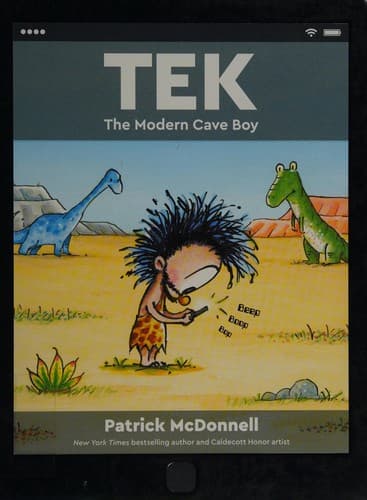 Cover of Tek, the modern cave boy