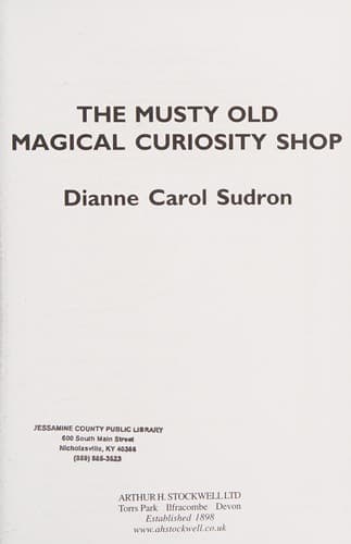 Cover of Musty Old Magical Curiosity Shop
