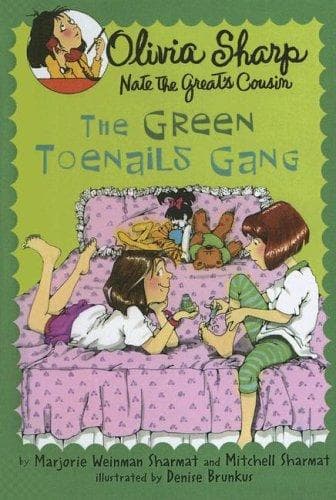 Cover of The Green Toenails Gang (Olivia Sharp; Nate the Great's Cousin)