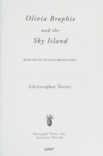 Cover of Olivia Brophie and the Sky Island