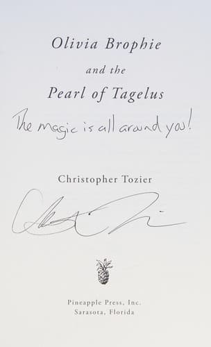 Cover of Olivia Brophie and the Pearl of Tagelus
