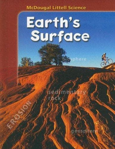 Cover of Earth's Surface (McDougal Littell Science)