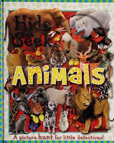 Cover of Hide and seek animals