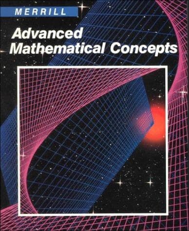 Cover of Advanced Mathematical Concepts