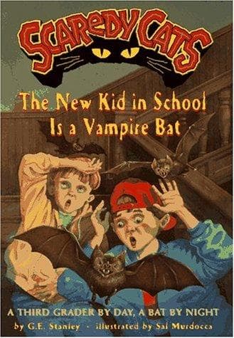 Cover of The new kid in school is a vampire bat