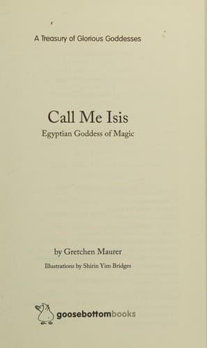 Cover of Call me Isis