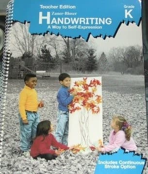 Cover of Zaner-Bloser handwriting