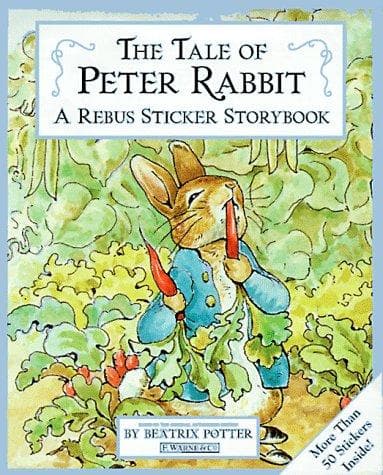 Cover of The Tale of Peter Rabbit Sticker Rebus Book (World of Beatrix Potter)