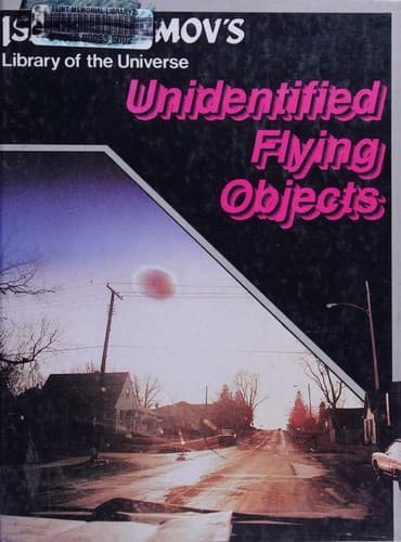 Cover of Unidentified flying objects