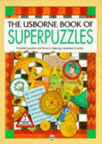 Cover of The Usborne book of superpuzzles