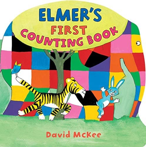 Cover of Elmer's first counting book