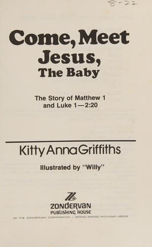 Cover of Come, meet Jesus, the baby