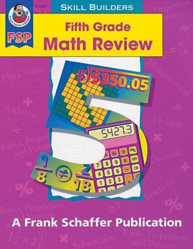 Cover of Fifth Grade Math Review (Math Review Skill Builders)