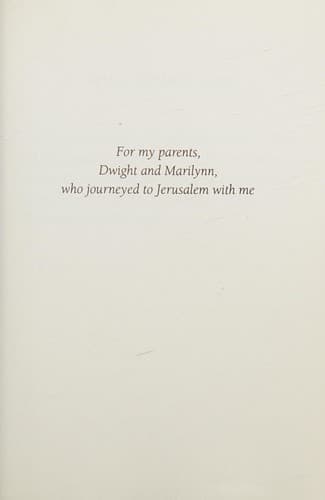 Cover of Journey to Jerusalem