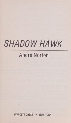 Cover of Shadow Hawk