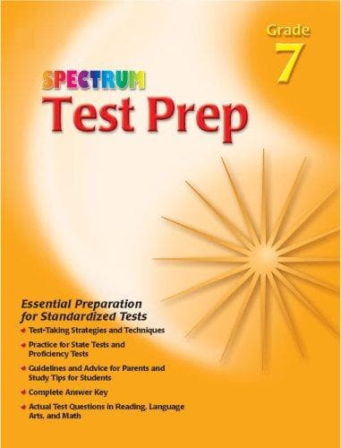 Cover of Spectrum Test Prep, Grade 7