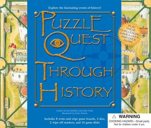 Cover of Puzzle Quest Through History (Puzzle Quest)