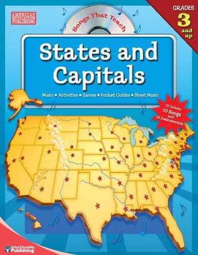 Cover of Songs That Teach States and Capitals (Songs That Teach)