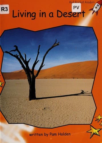 Cover of Living in a desert