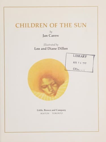 Cover of Children of the sun