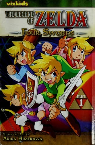 Cover of The legend of Zelda--Four swords, part 1