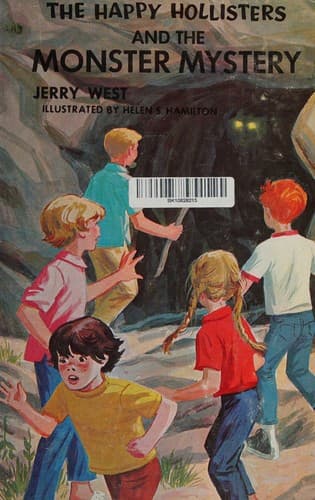 Cover of The happy Hollisters and the monster mystery