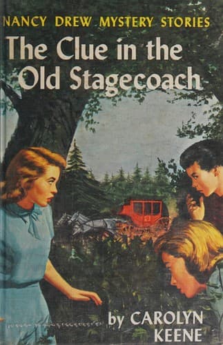 Cover of The clue in the old stagecoach