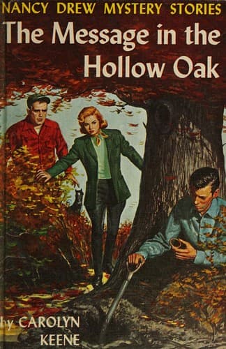 Cover of The message in the hollow oak