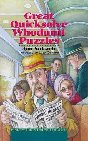 Cover of Great Quicksolve Whodunit Puzzles