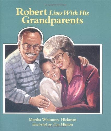 Cover of Robert lives with his grandparents