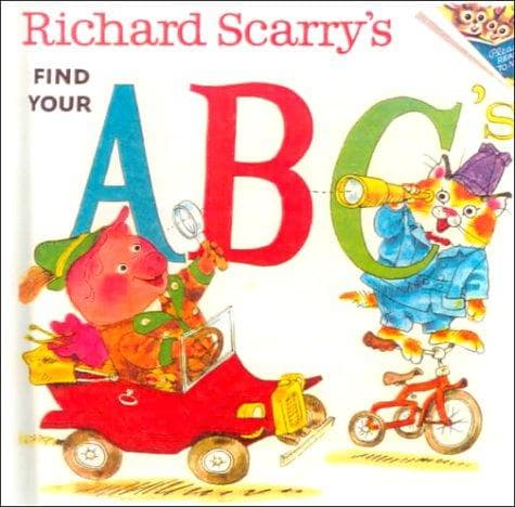 Cover of Richard Scarry's find your ABC's