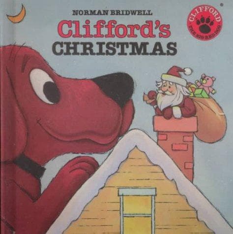 Cover of Clifford's Christmas (Clifford the Big Red Dog)