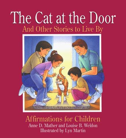 Cover of The cat at the door