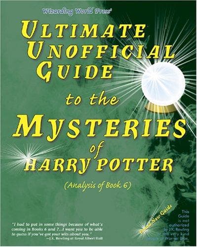 Cover of Ultimate Unofficial Guide to the Mysteries of Harry Potter