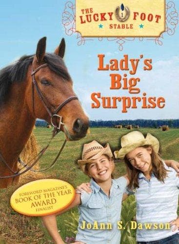 Cover of Lady's Big Surprise (The Lucky Foot Stable)