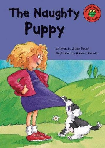 Cover of The naughty puppy