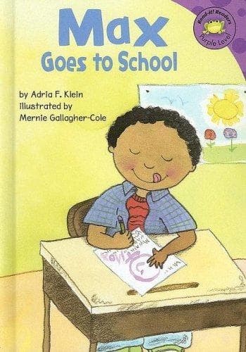 Cover of Max goes to school