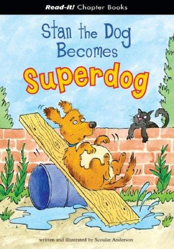 Cover of Stan the Dog Becomes Superdog (Read-It! Chapter Books) (Read-It! Chapter Books)