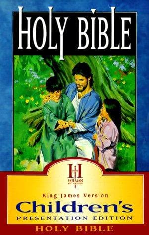 Cover of King James Version Childrens Bible (Gold Leaf Edition)