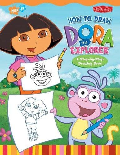 Cover of How to Draw Nick Jr.'s Dora the Explorer